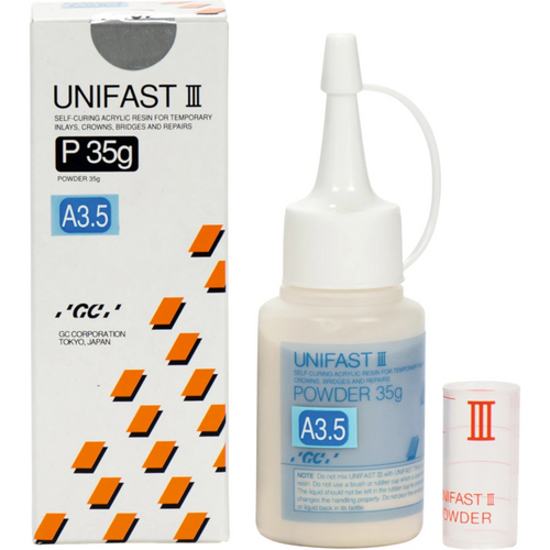 GC UNIFAST III refillpakning 35 g pulver A3,5