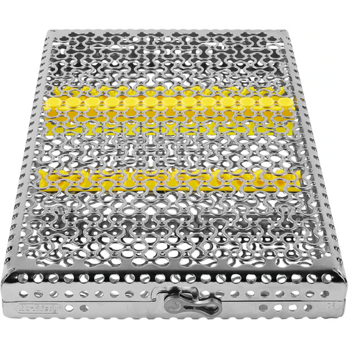 IMS Infinity instrumentkassett  stk. DIN for 13 instrumenter gul