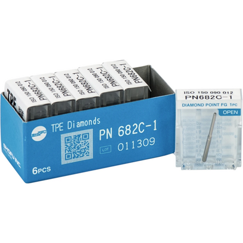 TPE Diamant FG 688 6 stk. grove, FG, 9 mm, ISO 012