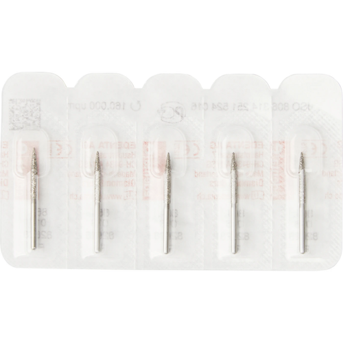 Diamant 864 5 stk. Standard, FG, fasong 251 Flamme, 12 mm, ISO 016