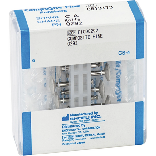 CompoSite 12 stk. hvit fin, RA, linseform, ISO 090