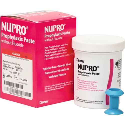 NUPRO uten fluor 340 g grov, appelsin