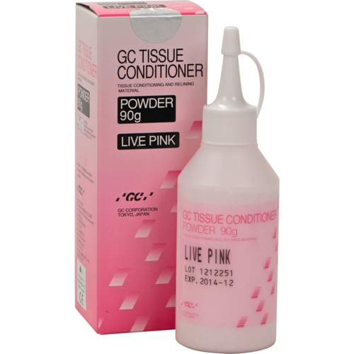 GC TISSUE CONDITIONER refill 90 g pulver Live pink