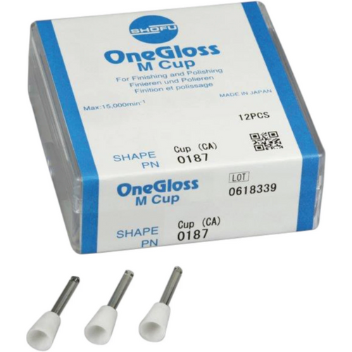 OneGloss / OneGloss PS + M 12 polerere M, koppformet, montert, ISO 060