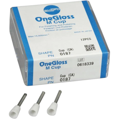 OneGloss / OneGloss PS + M 12 polerere M, koppformet, montert, ISO 060