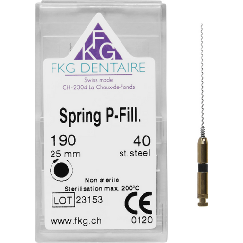 FKG spring paste tamper 4 stk. 25 mm ISO 040