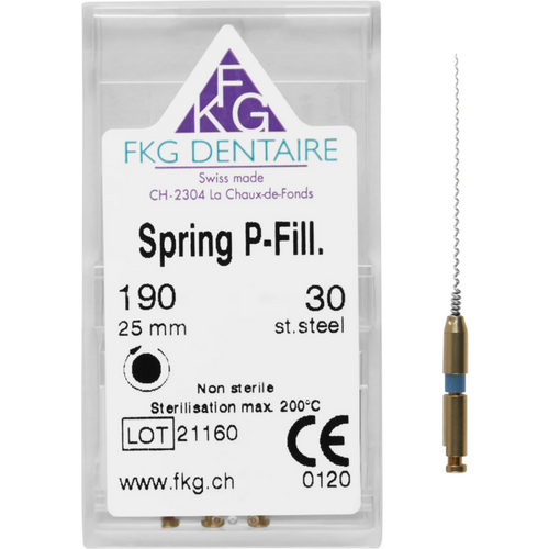 FKG spring paste tamper 4 stk. 25 mm ISO 030