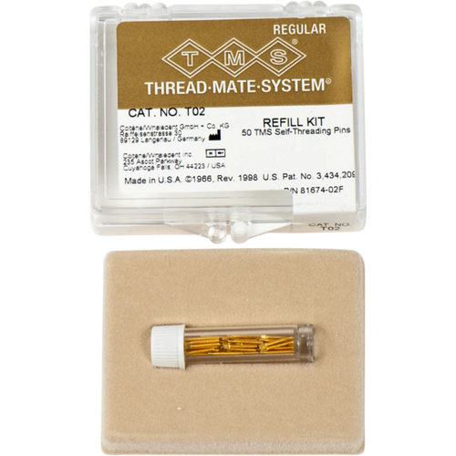 TMS påfyllingspakke 50 stifter Regular – .027"/.675 mm