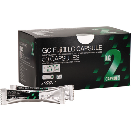 GC Fuji II LC Capsule Improved 50 kapsler C4