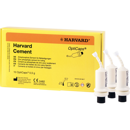 Harvard Cement OptiCaps 10 kapsler sement farge hvitgul