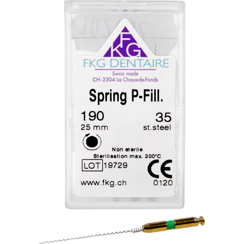 FKG spring paste tamper 4 stk 25 mm ISO 035