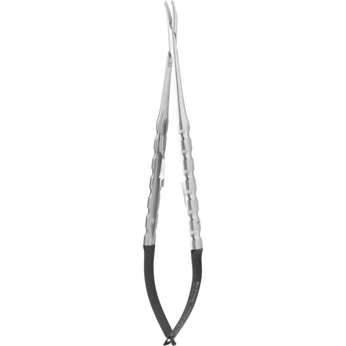 Mikrokirurgisk nåleholder stk. NHDCPVN 18 cm, diamantbelagte kjever