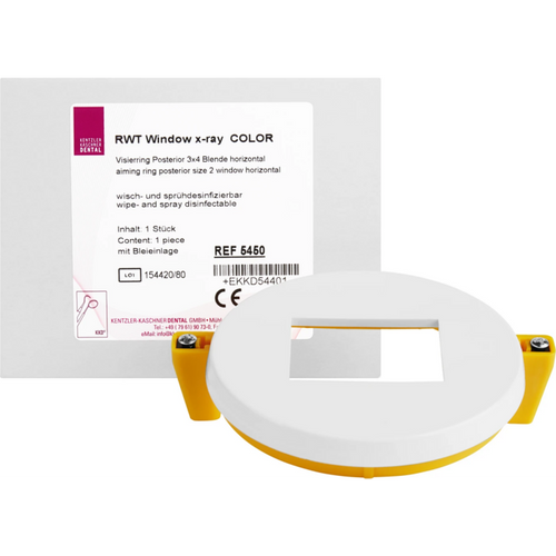 RWT Sight rings stk. Sight ring gul, posterior, 3 x 4 cm