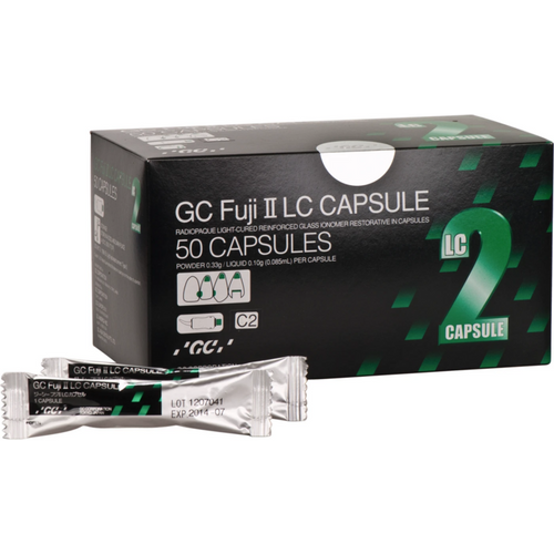 GC Fuji II LC Capsule Improved 50 kapsler C2