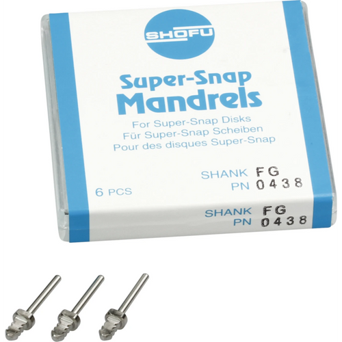 Super-Snap mandriller 6 stk FG, stål