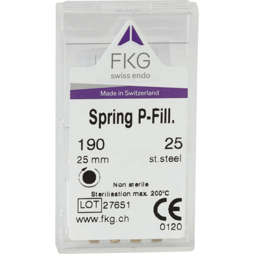 FKG spring paste tamper 4 stk. 25 mm ISO 025