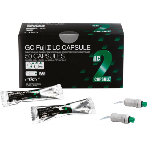GC Fuji II LC Capsule Improved 50 kapsler A3