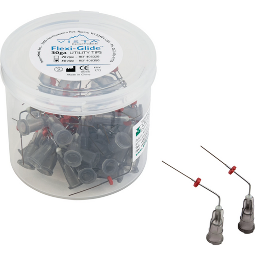 Flexi-Glide UTILITY TIPS 50 stk. svart, 30 ga