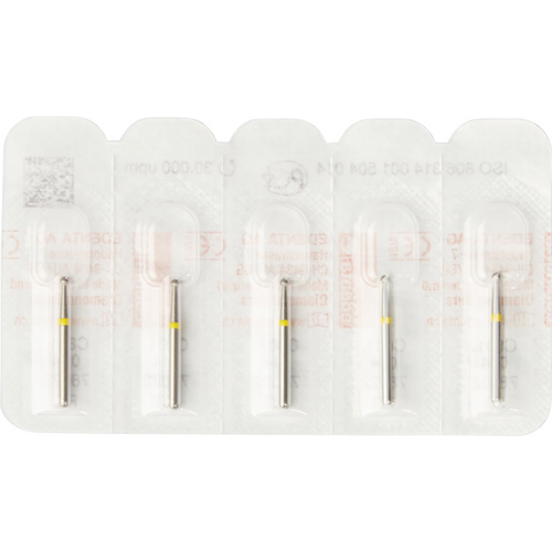 Diamant 801 5 stk. gul superfine, FG, fasong 001 kule, ISO 014