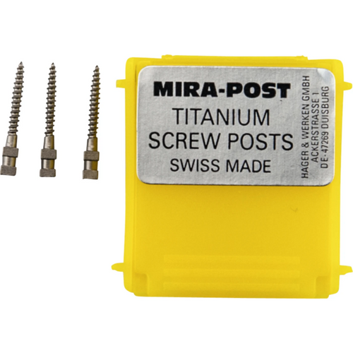 Mira-Post Refillpakke 6 stifter titan størrelse 2, L