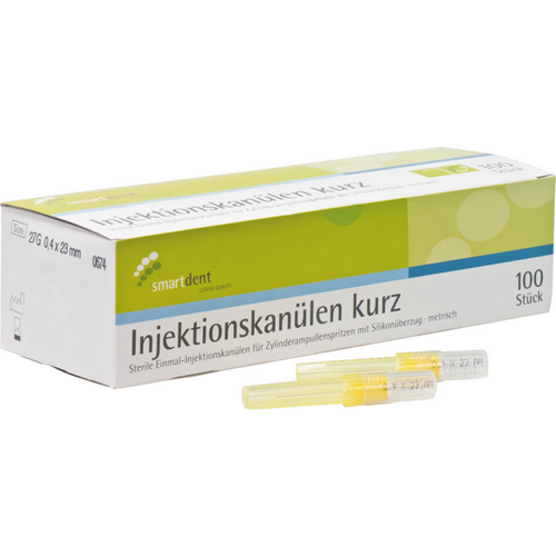 smart injeksjonsnåler 100 stk. 0,4 x 23 mm