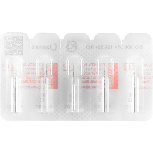 Diamant 859 5 stk Standard, FG, figur 166 kjegleformet spiss, 10 mm, ISO 012