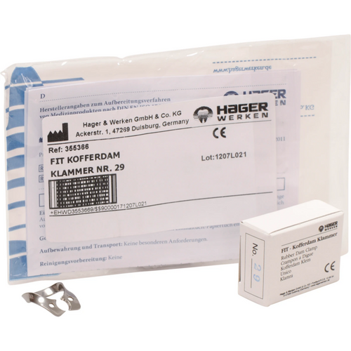 Fit-Kofferdam premolar klammer uten vinger stk. nr. 29