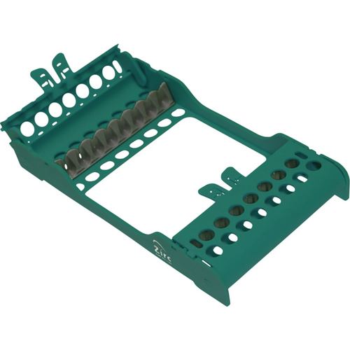 E-Z Jett kassett stk. 20,2 x 13,9 x 3 cm, til 8 instrumenter turkis