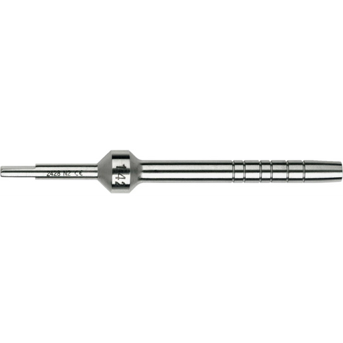 Osteotome Bone-Shaver stk. OSTMSH42, 4,2 mm, rett, konkav