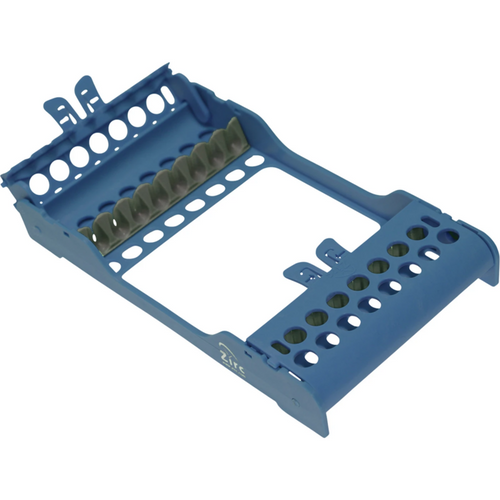 E-Z Jett kassett stk. 20,2 x 13,9 x 3 cm, for 8 instrumenter blå