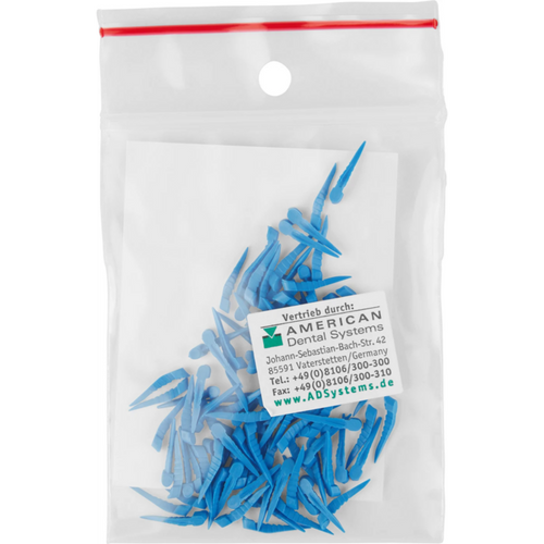 FLEXI WEDGES 100 stk. blå, x-small