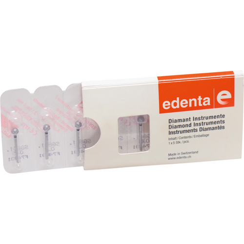 Diamant 801 5 stk svart supergrov, FG, fasong 001 kule, ISO 035