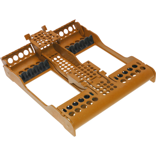 E-Z Jett kassett stk. 20,2 x 17,9 x 3 cm, for 10 instrumenter kobber