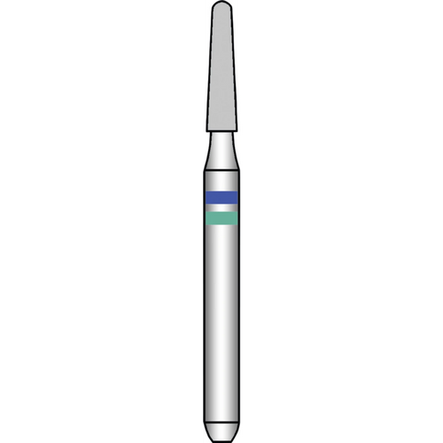 Ziramant 6855Z 2 stk blå/grønn grov, FG, figur 197, 6 mm, ISO 014
