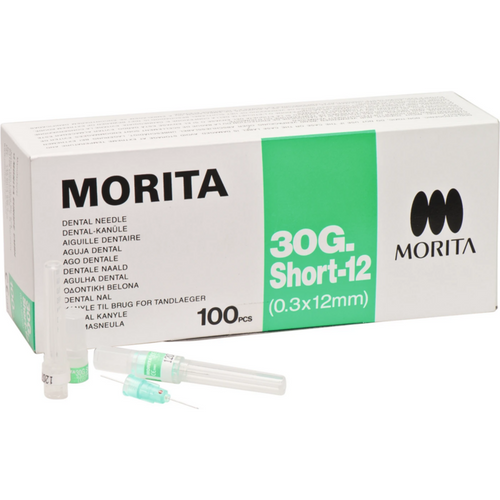 MORITA kanyler 100 stk. 30 GS-12, 0,3 x 12 mm