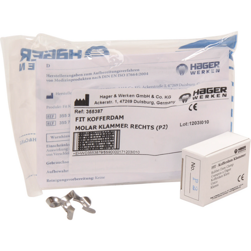 Fit-Kofferdam klammer for barn stk. P-R første molar