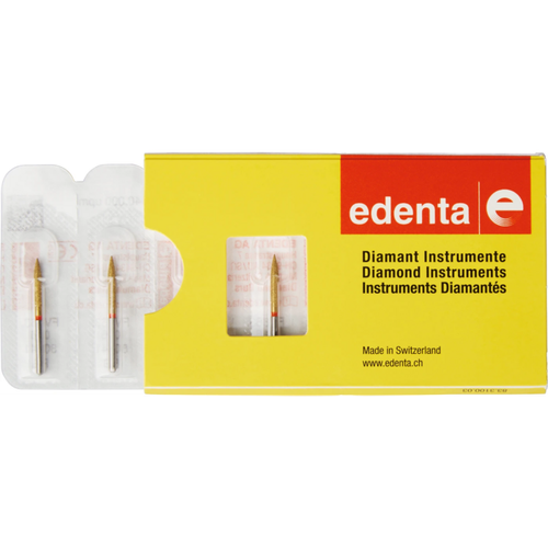 DIACUT V863 5 stk. rød fin, FG, fasong 250 flamme, 10 mm, ISO 016