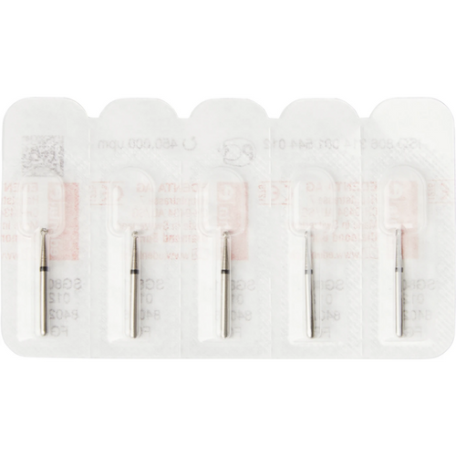 Diamant 801 5 stk. svart supergrov, FG, fasong 001 kule, ISO 012