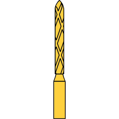 Cool diamanter CD72 2 stk. rød fin, FG, 10 mm, ISO 012