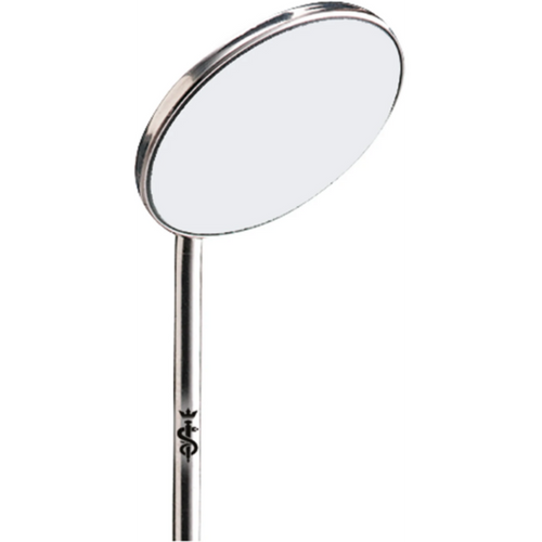 Munnspeil 12 stk. Rhodium, 22 mm