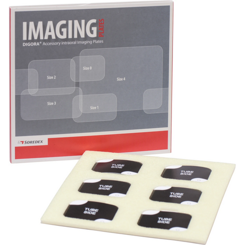 IDOT Digora fosforplater 6 billedplater størrelse 2