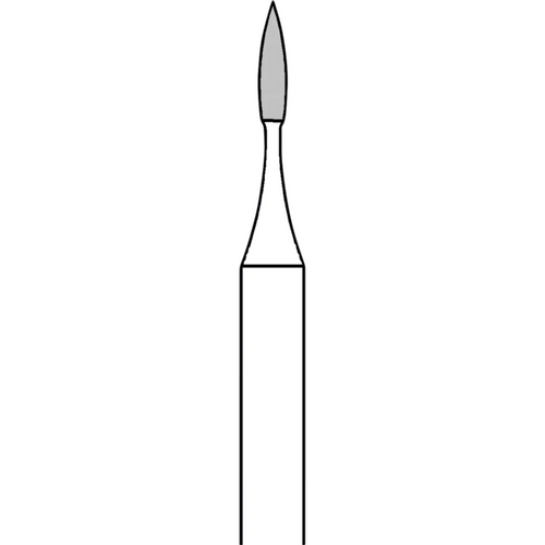 HM Finisher bor 48 2 FG, figur 243, 3,5 mm, ISO 010