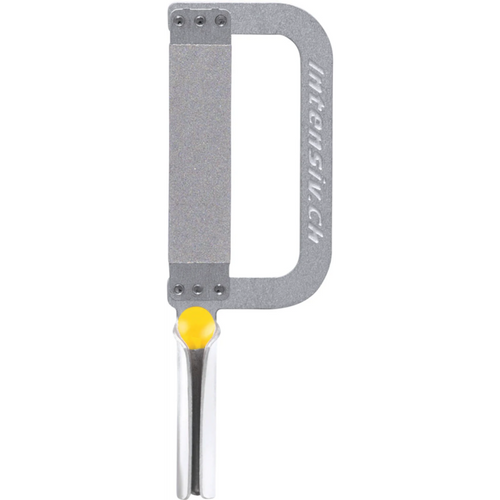 Ortho-Strips Double Sided 3 stk, diamantbelagt på begge sider, gul ekstra fin, 15 µm