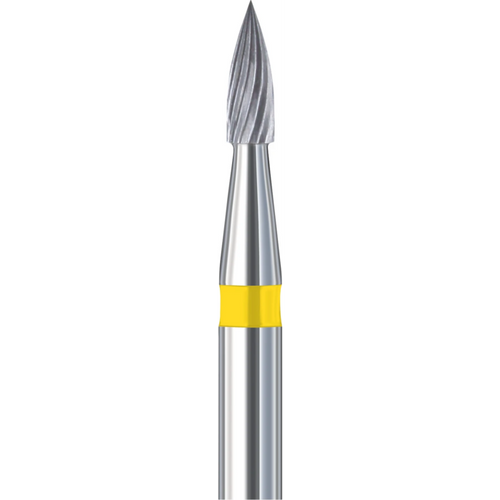 HM Finisher bor 48 2 stk gul fin, RA, figur 243, 3,5 mm, ISO 012