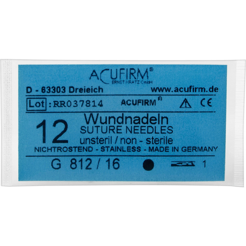 Sårnåler 12 stk. 812G/16