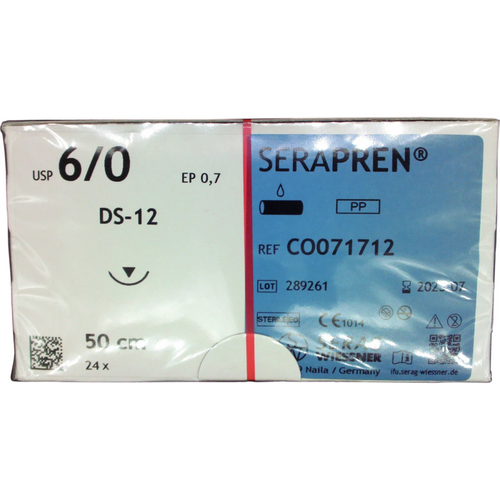 SERAPREN 24 stk blå, 0,5 m, DS-12, tykkelse 6/0