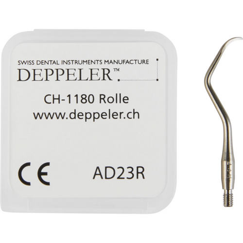 DEPPELER titanium implant curettes stk. uten håndtak