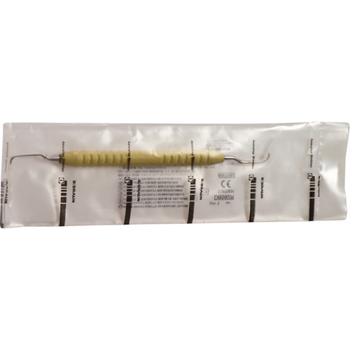 After Gracey Curette AC stk.  Figure 13/14, premolarer, molarer, distobukkal, distolingual, mørkeblå