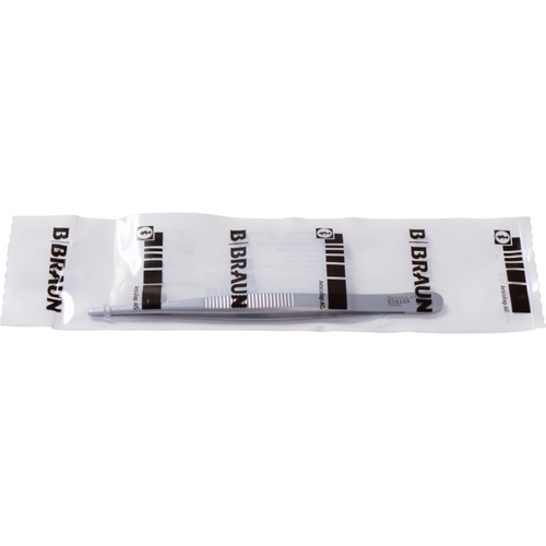 Anatomisk pinsett stk. rett, 130 mm (BD045R)