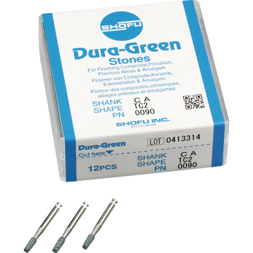 Dura-Green 12 stk. TC2, RA, ISO 025